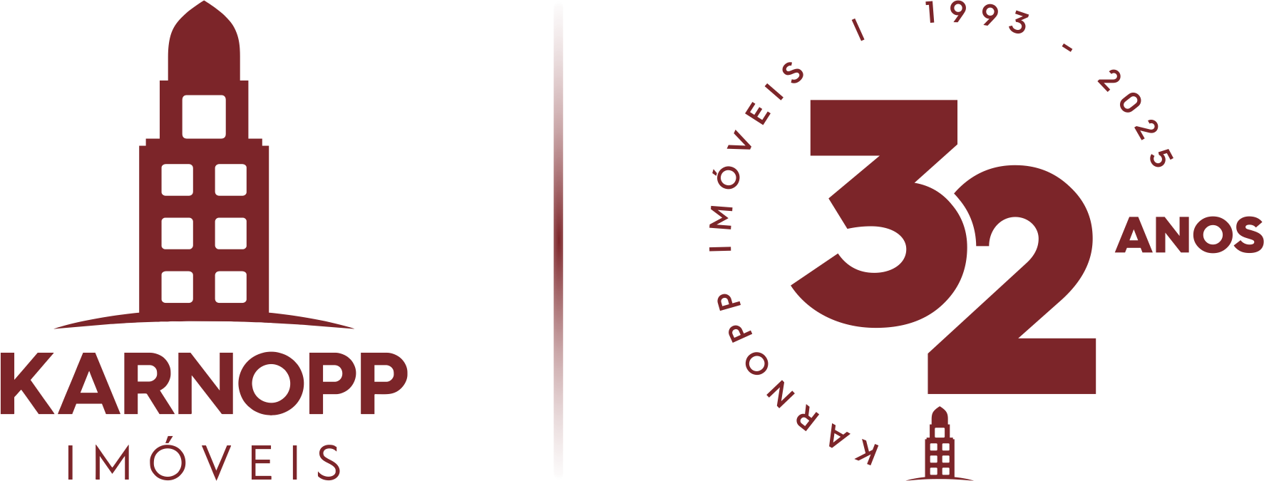 Logo Karnopp Imóveis - 32 anos 1